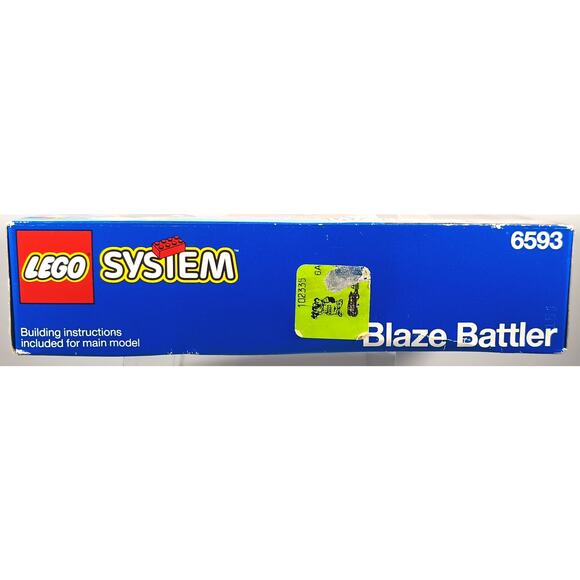 LEGO 6593 Town System RSQ911 BLAZE BATTLER, New, See Pics/Description! - Picture 3 of 14